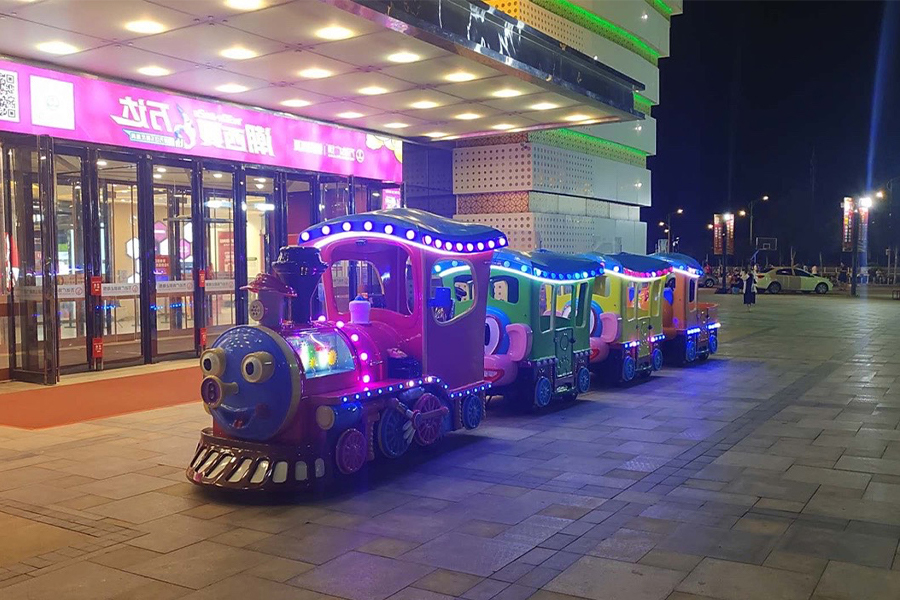 卡通親子互動(dòng)系列兒童無(wú)軌小火車(chē)